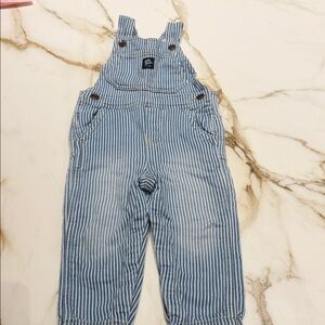 Baby B’gosh Blue Striped Kids Overalls